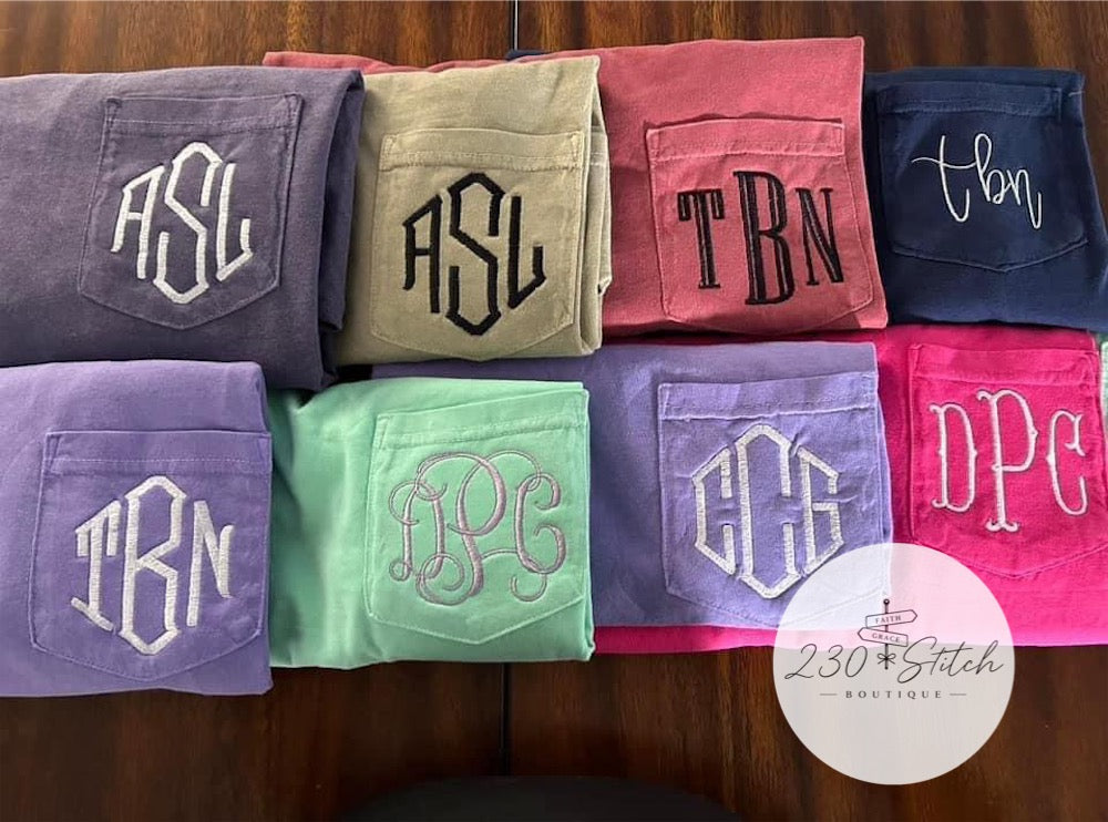 Mystery Monogram Tee