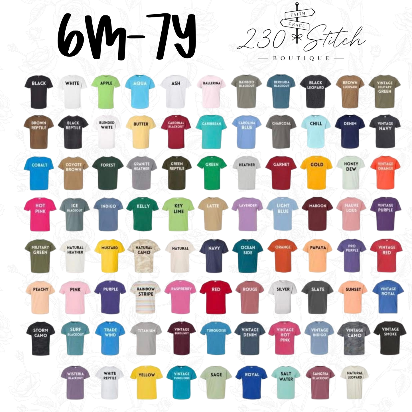 Neon Name Tee