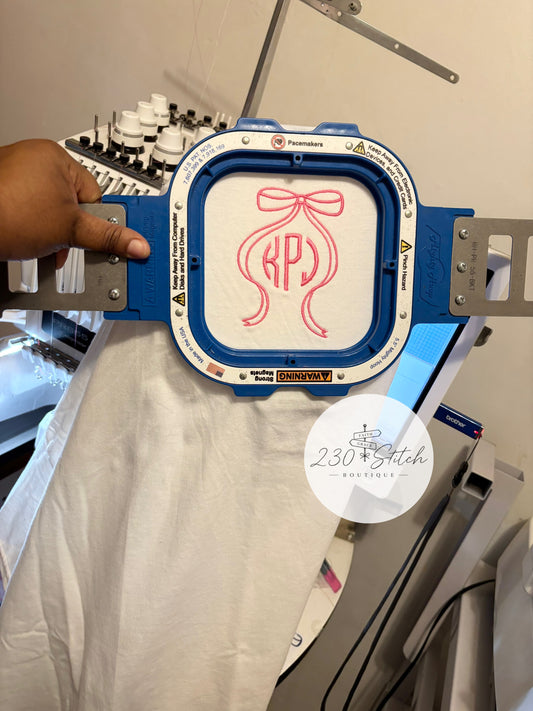 Mystery Monogram Tee