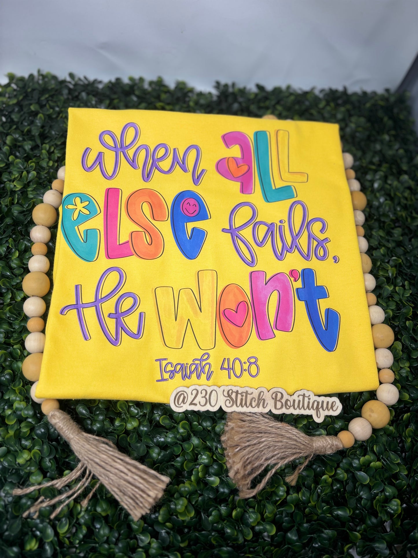 Isaiah 40:8 Tee