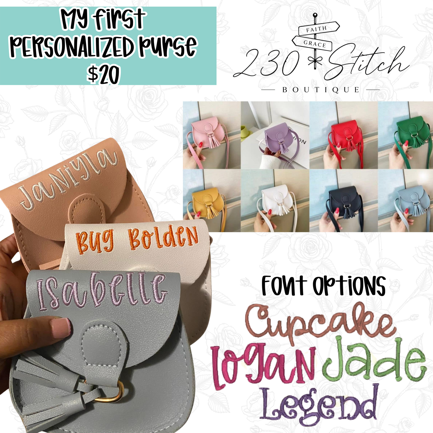 My First Personalized Purse
