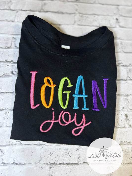 Neon Name Tee